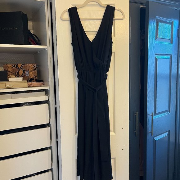 Aritzia Maximillian Jumpsuit (Black, Size Small, Never worn) - Picture 1 of 4